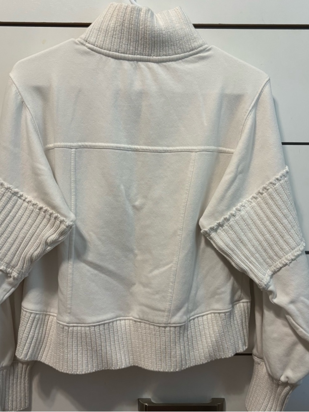 Daily Practice by Anthropologie Mock-Neck Half-Zip Pullover - Picture 3 of 7